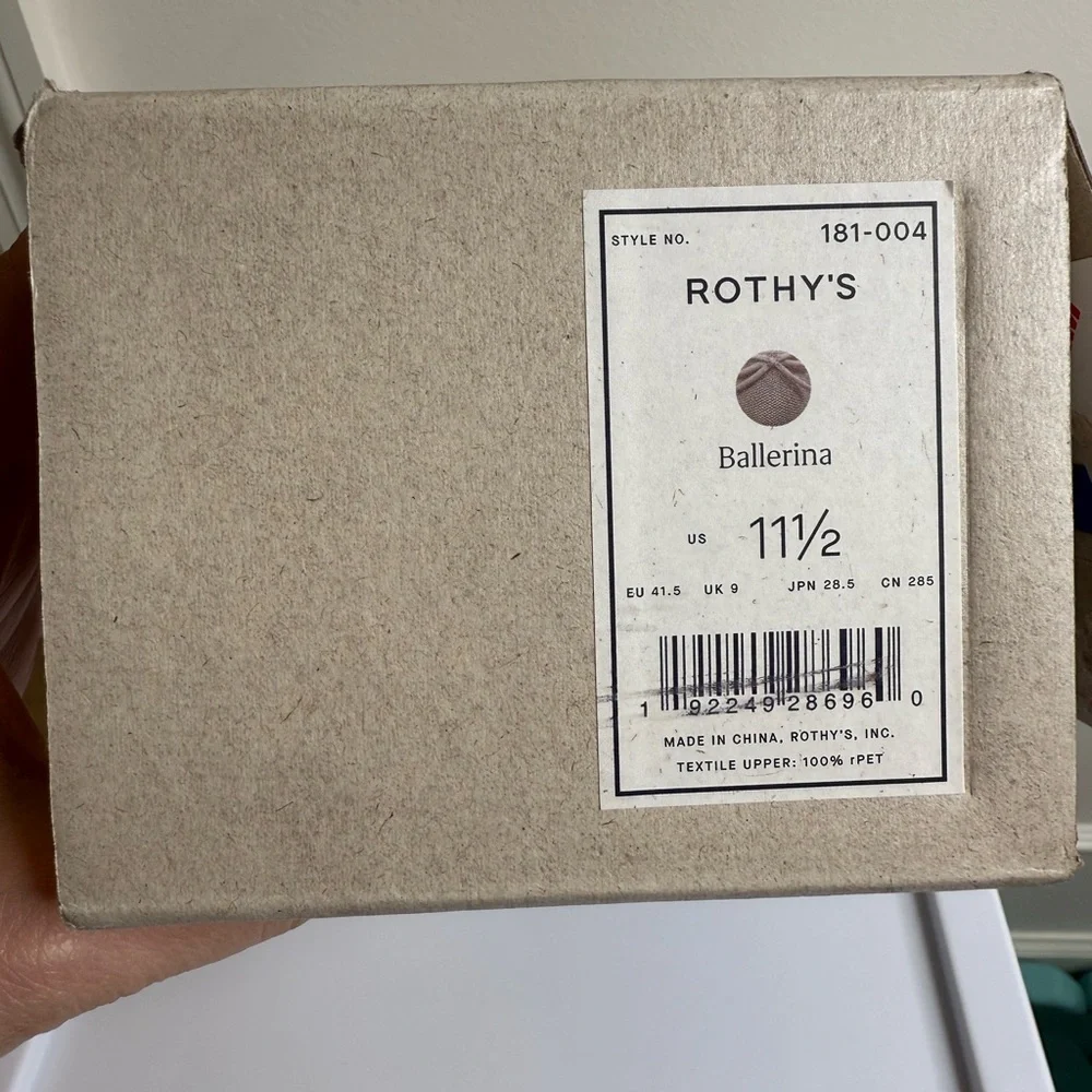 Rothy’s Women’s Elegant Pink Women's Ballet Flats. Size 11.5 - Picture 4 of 16